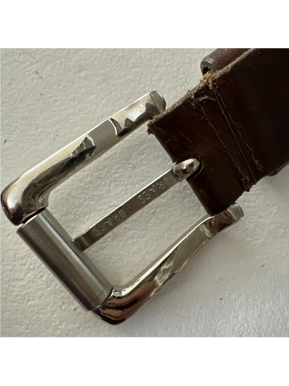 VINTAGE CAPEZIO LEATHER BELT METAL ANIMAL CONCHOS M/L BEAR, SNAKE LIZARD - Picture 4 of 13